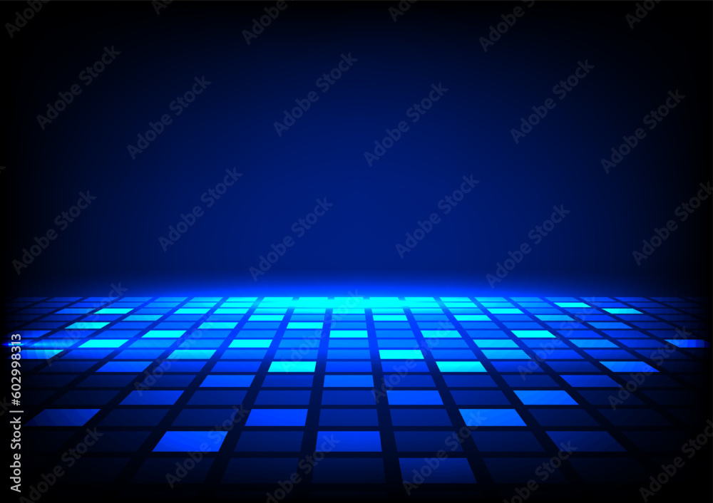 Network connection concept blue vector illustration. Futuristic hexagon perspective wide angle landscape. Futuristic honeycomb concept. Big data digital background. Network connection concept blue vector illustration. Futuristic hexagon perspective wide angle landscape. Futuristic honeycomb concept. Big data digital background.