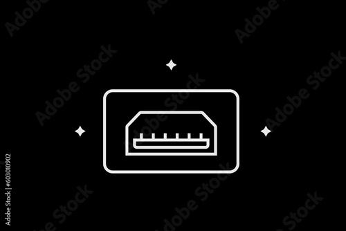 Geometric connector illustration. in flat style design. Vector flat icon.	
