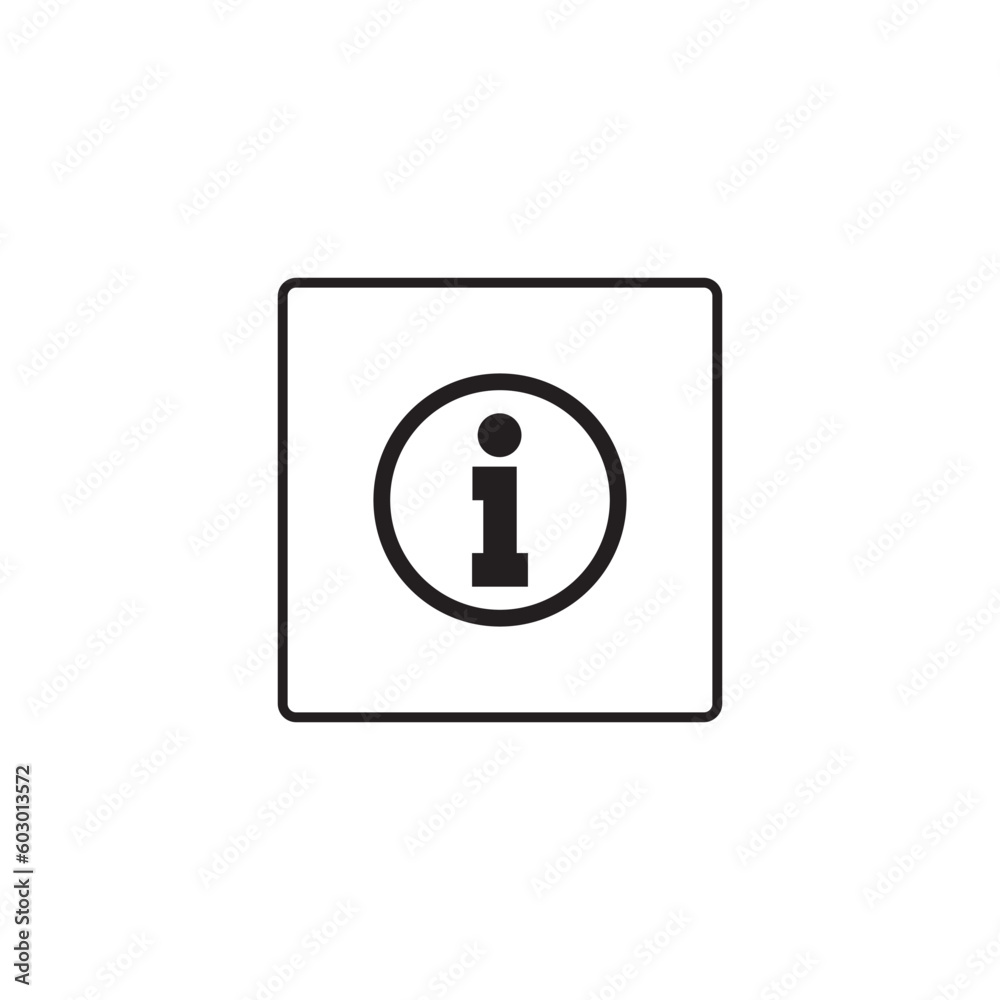 information icon symbol sign vector information icon symbol sign vector