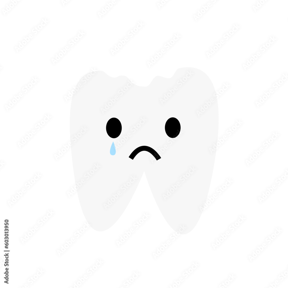 Chipped teeth icon. Teeth flat icon. Character. Sad face. outline symbol. teeth protection care. Problem in oral. Chipped teeth icon. Teeth flat icon. Character. Sad face. outline symbol. teeth protection care. Problem in oral.