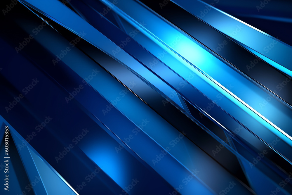abstract technological design blue background. generative AI abstract technological design blue background. generative AI