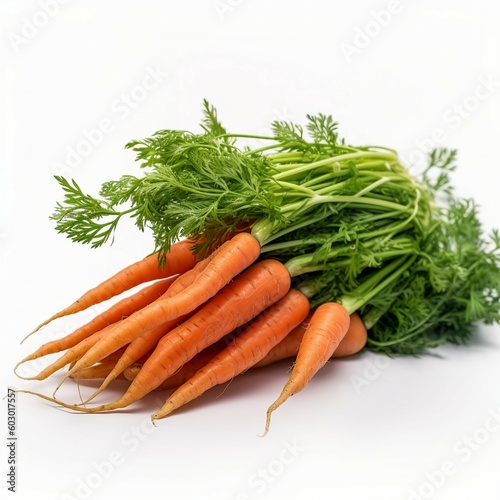 a hi-res illustration of a bundle of carrots
