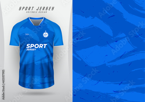 Background for sports jersey, soccer jersey, running jersey, racing jersey, pattern, blue