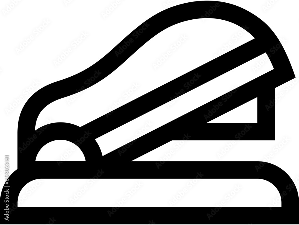 Stapler icon. Stapler line art icon for apps and websites. Stock Vector ...