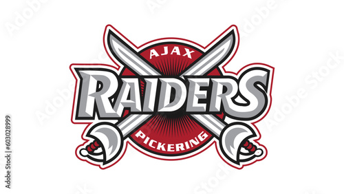 Ajax Raiders Pickering Logo Design