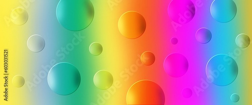abstract colorful background Oil bubbles background sphere movement 
