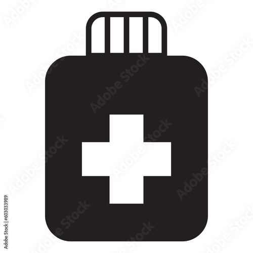 Medicine bottle icon