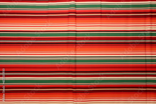 colorful mexican striped fabric background. generative AI