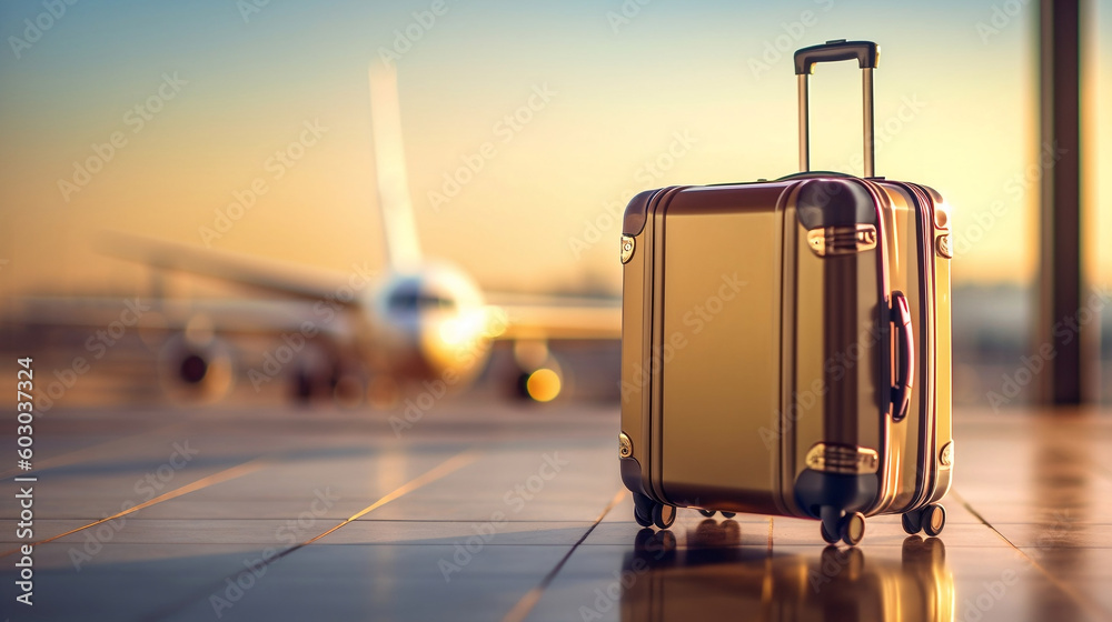 Luggage, Airplane, Traveling, Suitcase, Journey, Adventure, Airport