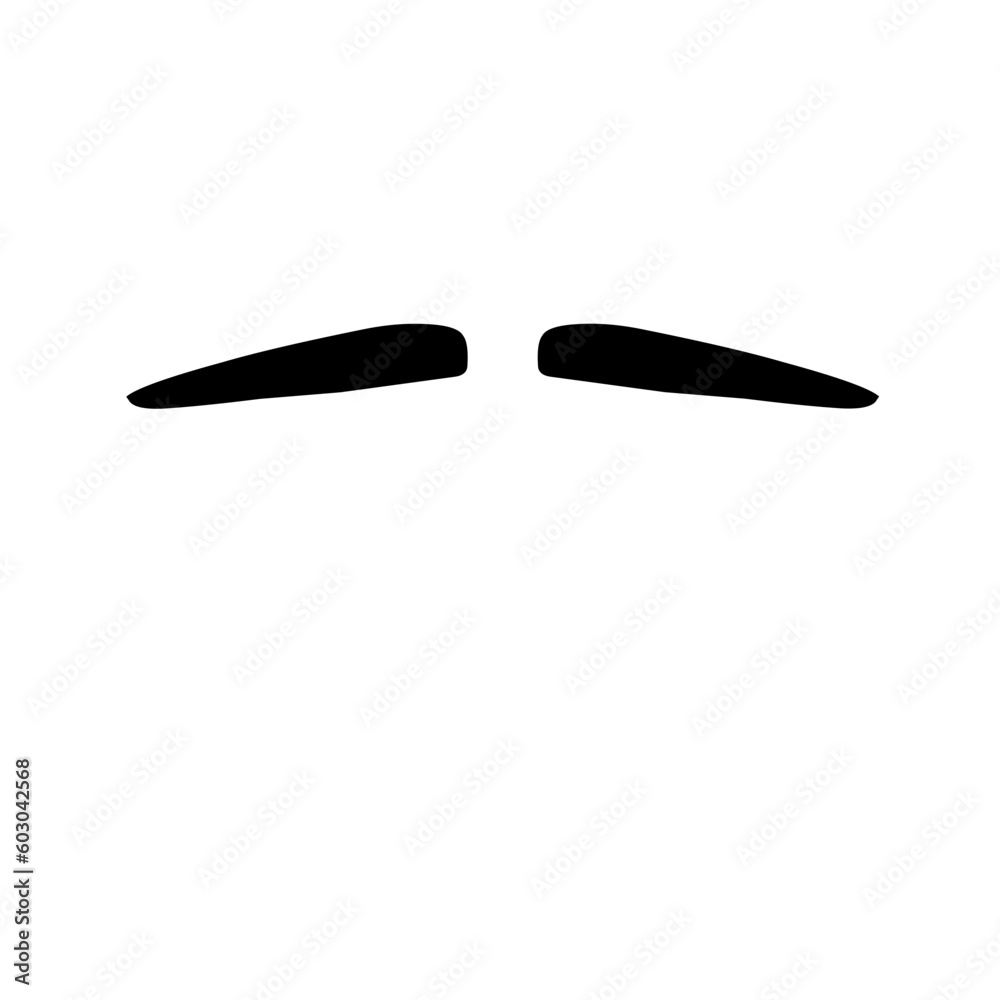 moustache style vector moustache style vector