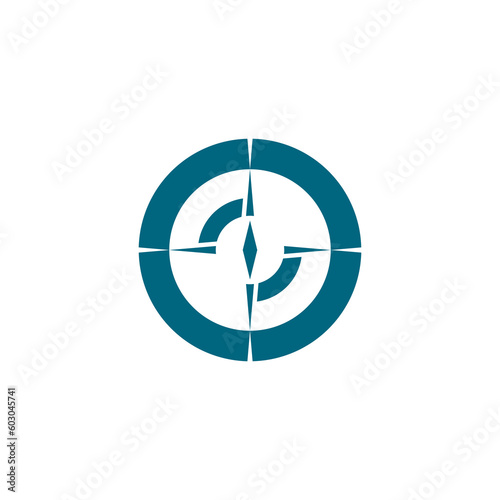 Free Download Compass icon. Navigation symbol isolated on transparent background - GFXLoad