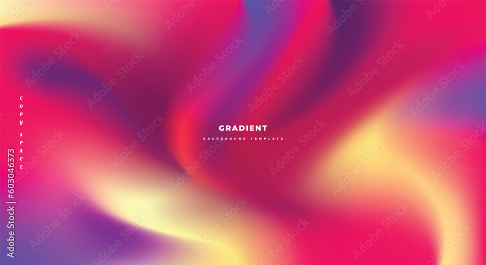 Abstract colorful fluid gradient mesh background template copy space for poster, banner, leaflet, landing page, flyer, pamphlet, booklet, or cover Abstract colorful fluid gradient mesh background template copy space for poster, banner, leaflet, landing page, flyer, pamphlet, booklet, or cover