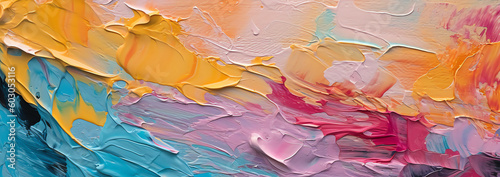 paint in vibrant colors background wallpaper. generative AI