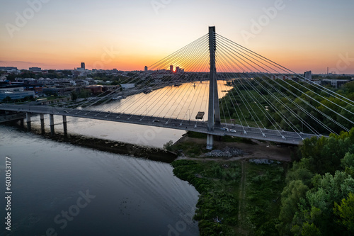 Warsaw, Poland - view of the city.