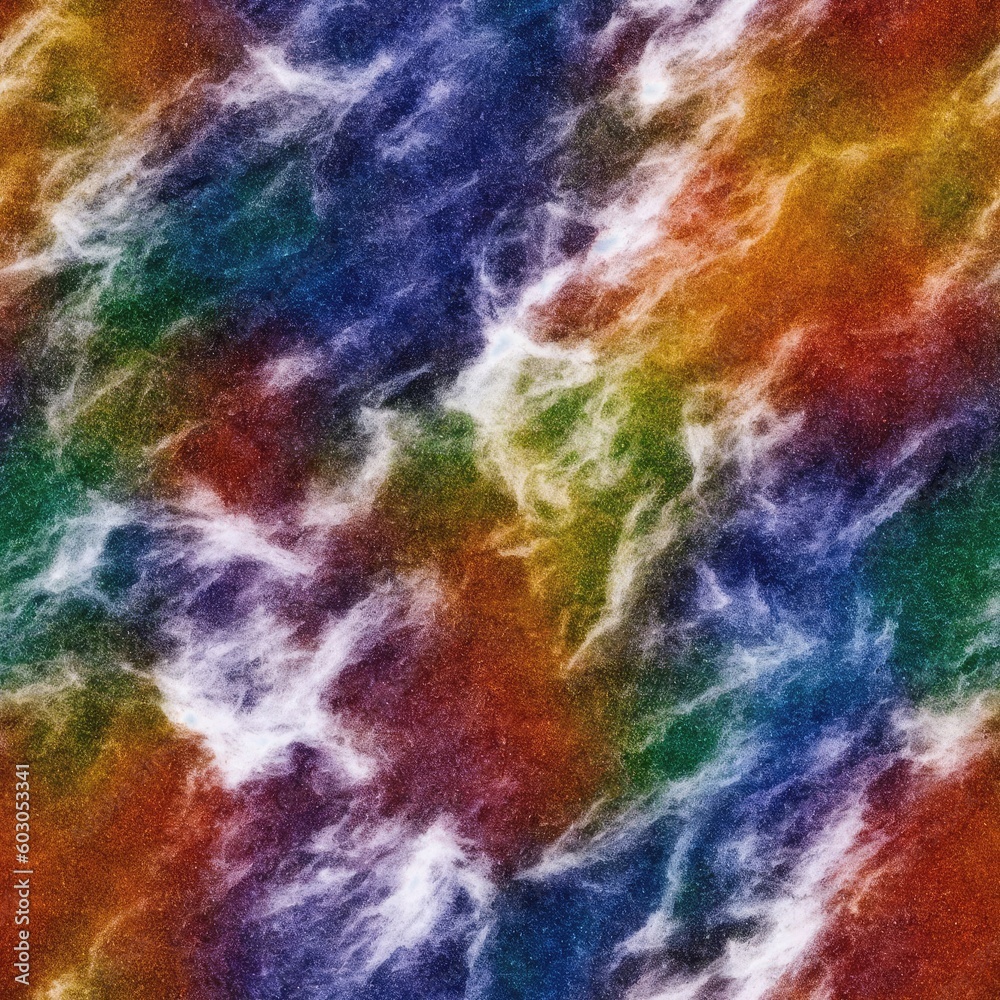 Colored dust. Seamless texture. Created by a stable diffusion neural network.