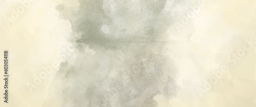  Vector watercolor art background. Old paper. Aged vintage watercolour texture for cover design, cards or banner. Pastel color illustration. Wall. Brushstrokes. Painted grunge template for design.