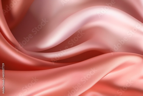 soft pink satin vellum background. generative AI