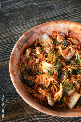 Homemade Korean Kimchi Jjigae photo