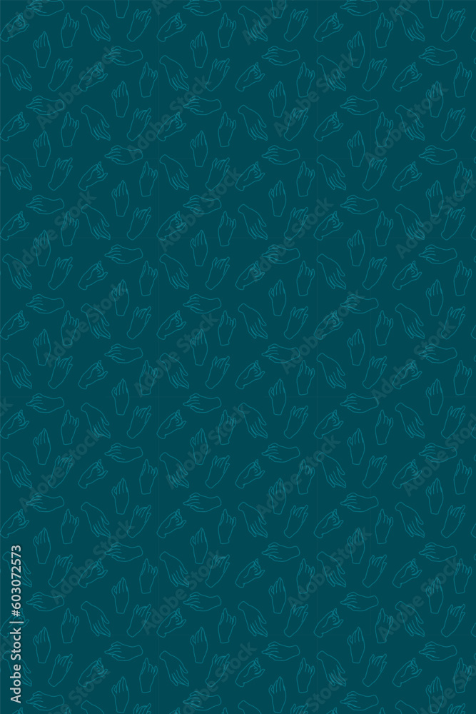 hand prints background