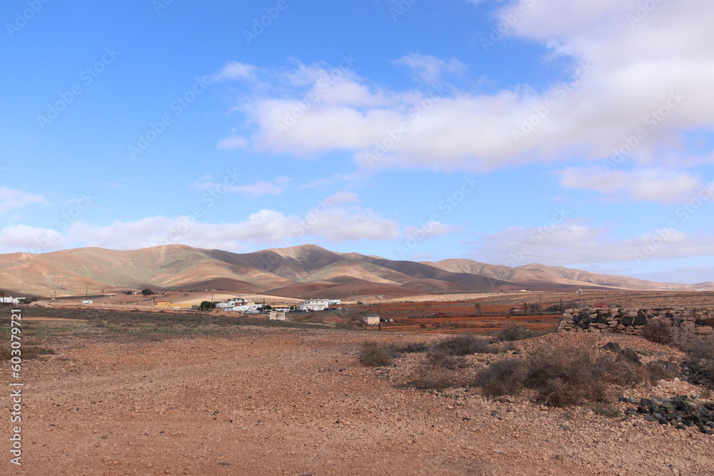 landscape with sky - desert 