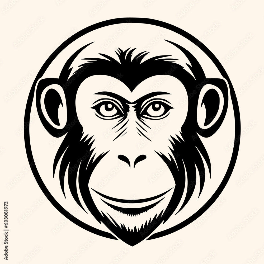 Monkey vector for logo or icon,clip art, drawing Elegant minimalist style,abstract style Illustration
Monkey vector for logo or icon,clip art, drawing Elegant minimalist style,abstract style Illustration