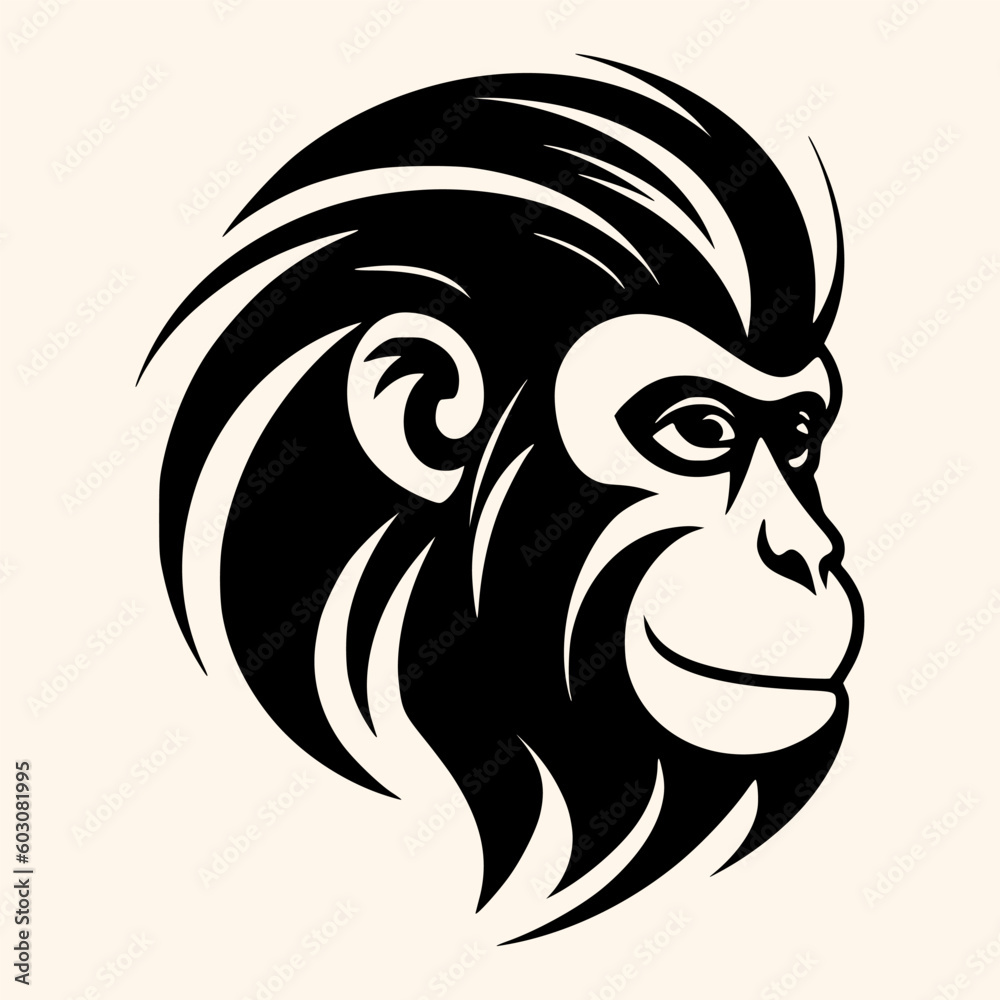 Monkey vector for logo or icon,clip art, drawing Elegant minimalist style,abstract style Illustration
Monkey vector for logo or icon,clip art, drawing Elegant minimalist style,abstract style Illustration