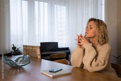  Woman indoors