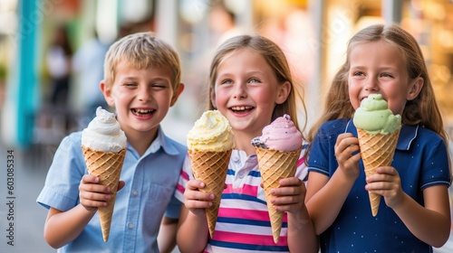 Children with Icecream