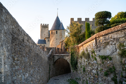 Carcassonne, french Medieval town photo