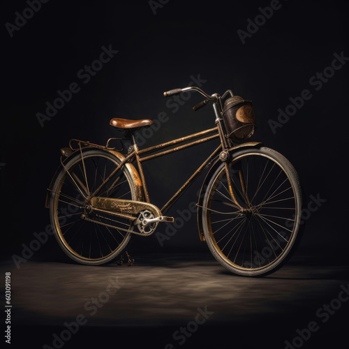 an old bicycle