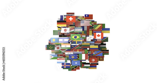 All official national flags of the world
