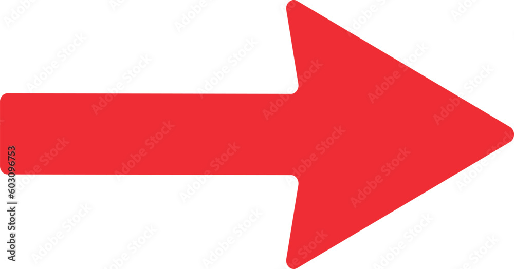 red arrow isolated design red arrow isolated design