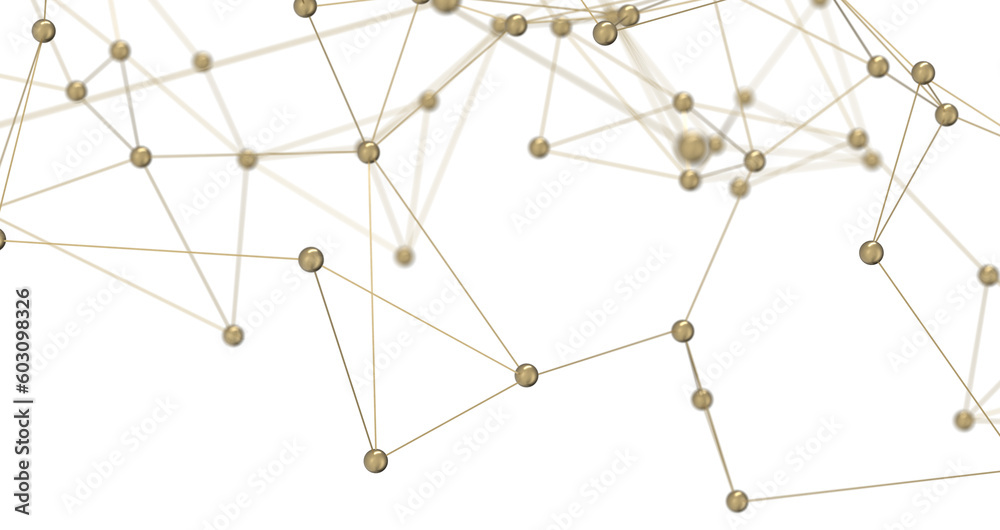 Gene lines and nodes, biological gene structure, 3d rendering. Gene lines and nodes, biological gene structure, 3d rendering.