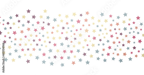The stars background with sparkle lights confetti falling is a magical sight, png transparent