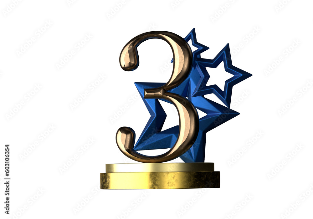 Triumph in Perspective: Mind-Blowing 3D Illustration of Third Place Award Triumph in Perspective: Mind-Blowing 3D Illustration of Third Place Award