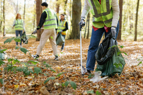 Voluntary environmental pollution forest campaign clean up photo