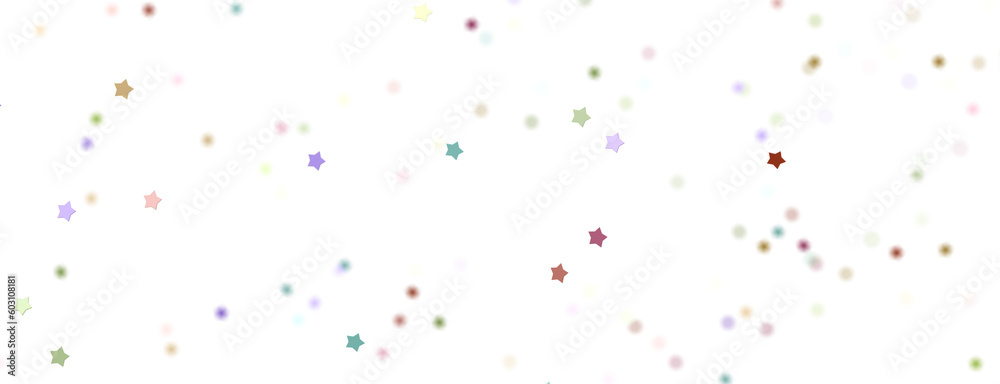 colorful stars. Confetti celebration, Falling golden abstract decoration for party, birthday celebrate,
