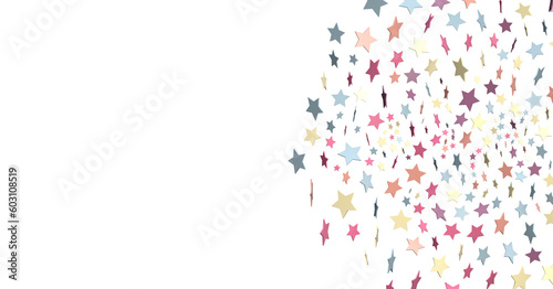 XMAS colored stars -