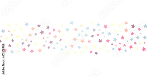 colorful abstract modern 3d stars -