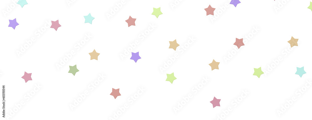 XMAS colored stars -