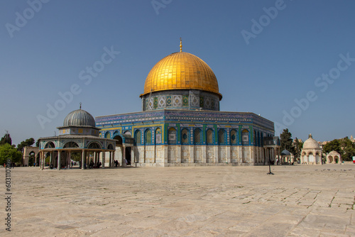 Dome of the Rock on the Temple Mount, Jerusalem, Israel