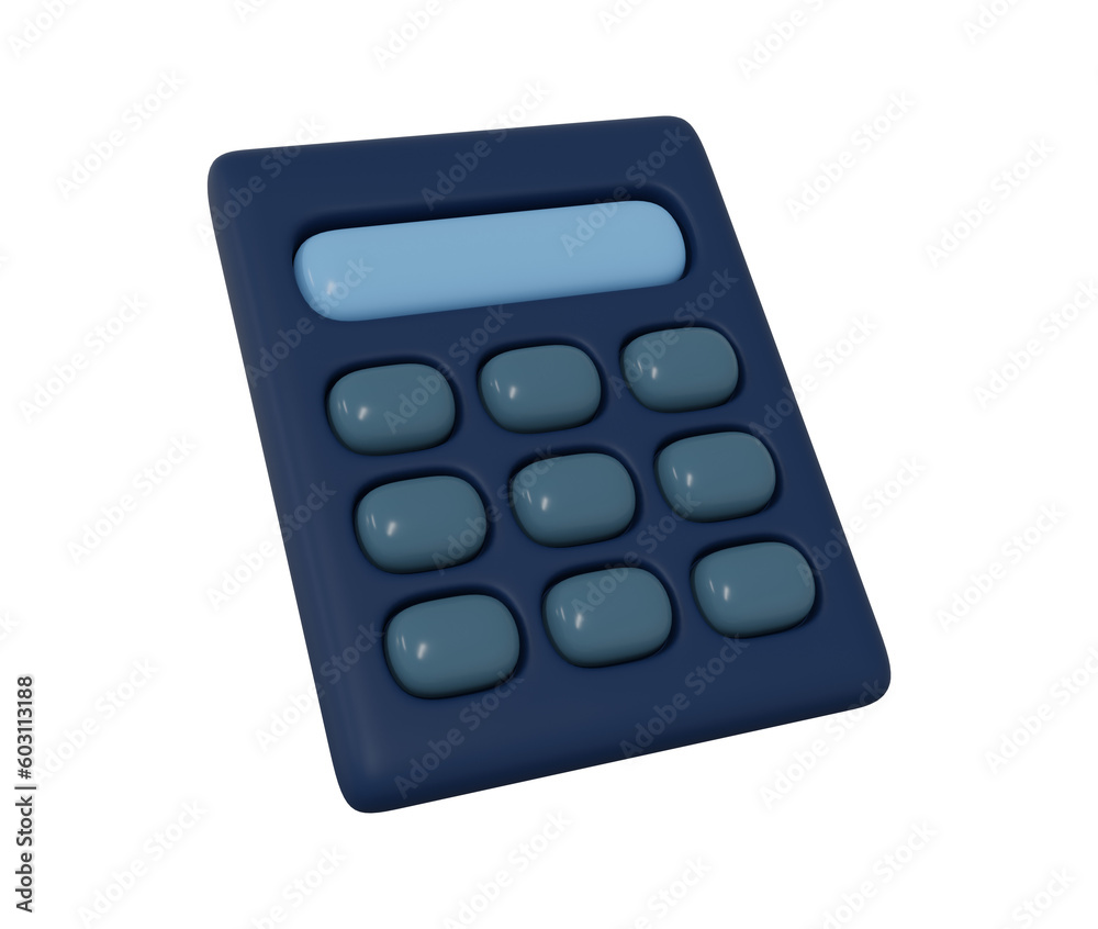 3d icon red calculator, math device with cartoon style and pastel colors on isolated background. 3d rendering illustration. 3d icon red calculator, math device with cartoon style and pastel colors on isolated background. 3d rendering illustration.