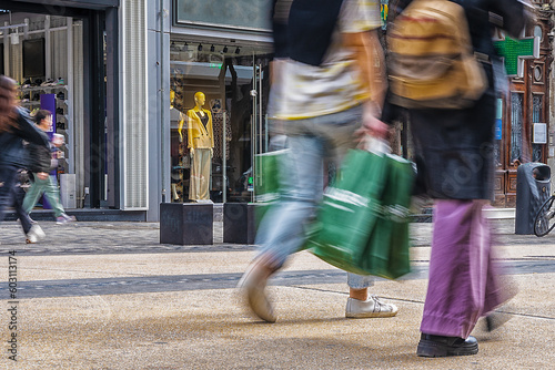 Shopping in der Stadt