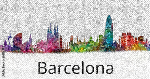 Barcelona mosaic