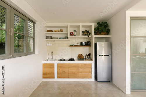Wallpaper Mural Interior image of bright and spacious kitchen in luxury home Torontodigital.ca