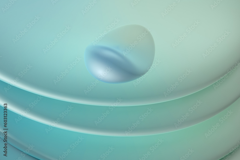 Abstract background of smooth shapes Abstract background of smooth shapes