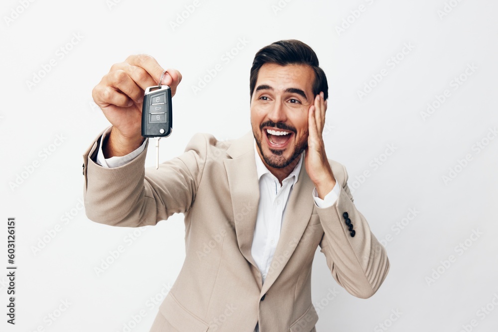 man service auto car business holding buy hand locking smile key man service auto car business holding buy hand locking smile key