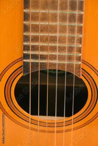 Guitar's sound hole