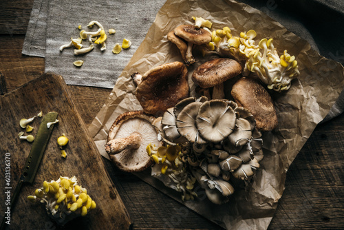 Assorted Mushrooms  photo