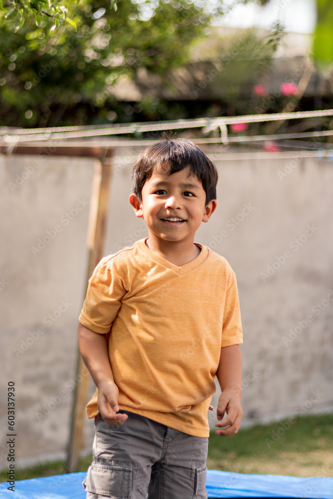 Portrait Looking At Camera Of A Smiling Child Portrait Looking At Camera Of A Smiling Child